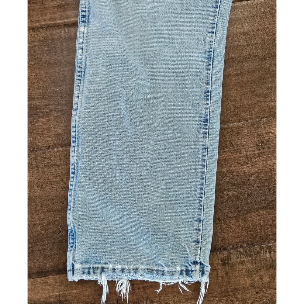 VTG Y2K DISTRESSED Wrangler 47MWZ Premium Performance Cowboy Cut Light 36x30 - Picture 2 of 8